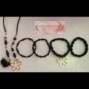 Handmade Choker & Bracelet set